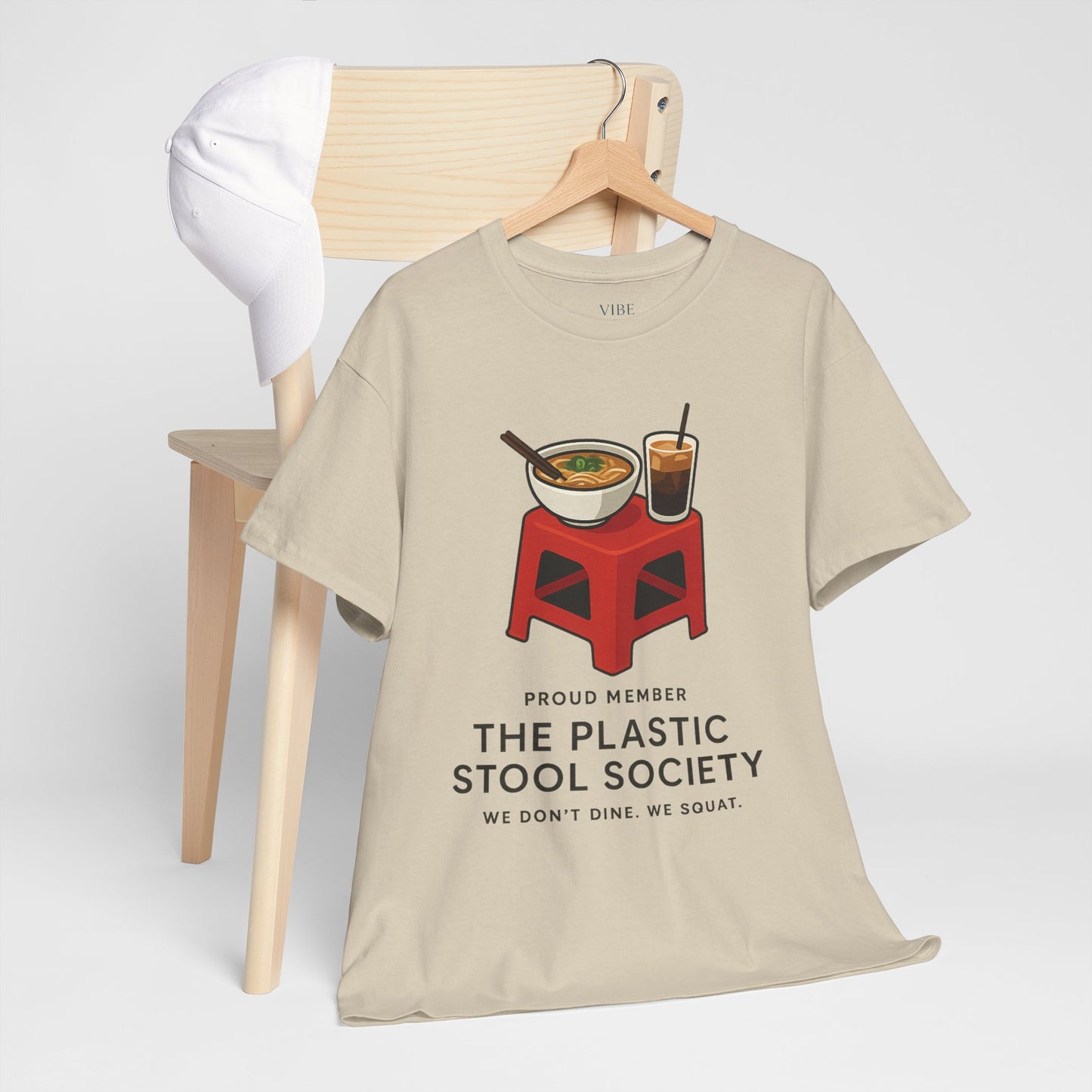 The Plastic Stool Society Tee - Ligh Version