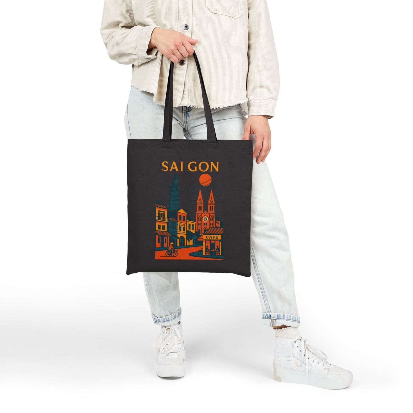 Electric Streets of Saigon Tote