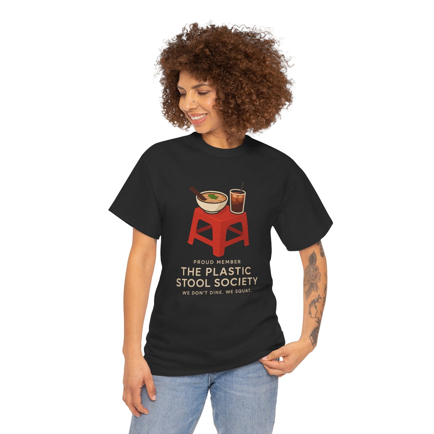 The Plastic Stool Society Tee – Night Edition