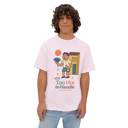 Too Hot to Handle Graphic Tee — Funny Summer Illustration T-Shirt