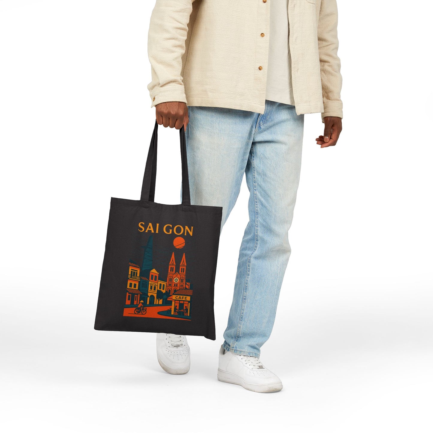 Electric Streets of Saigon Tote