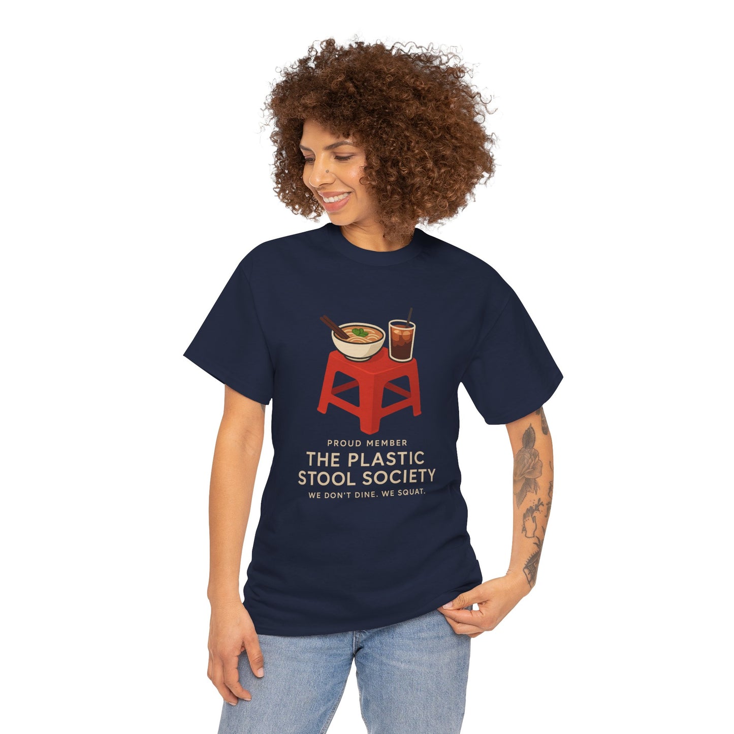 The Plastic Stool Society Tee – Night Edition