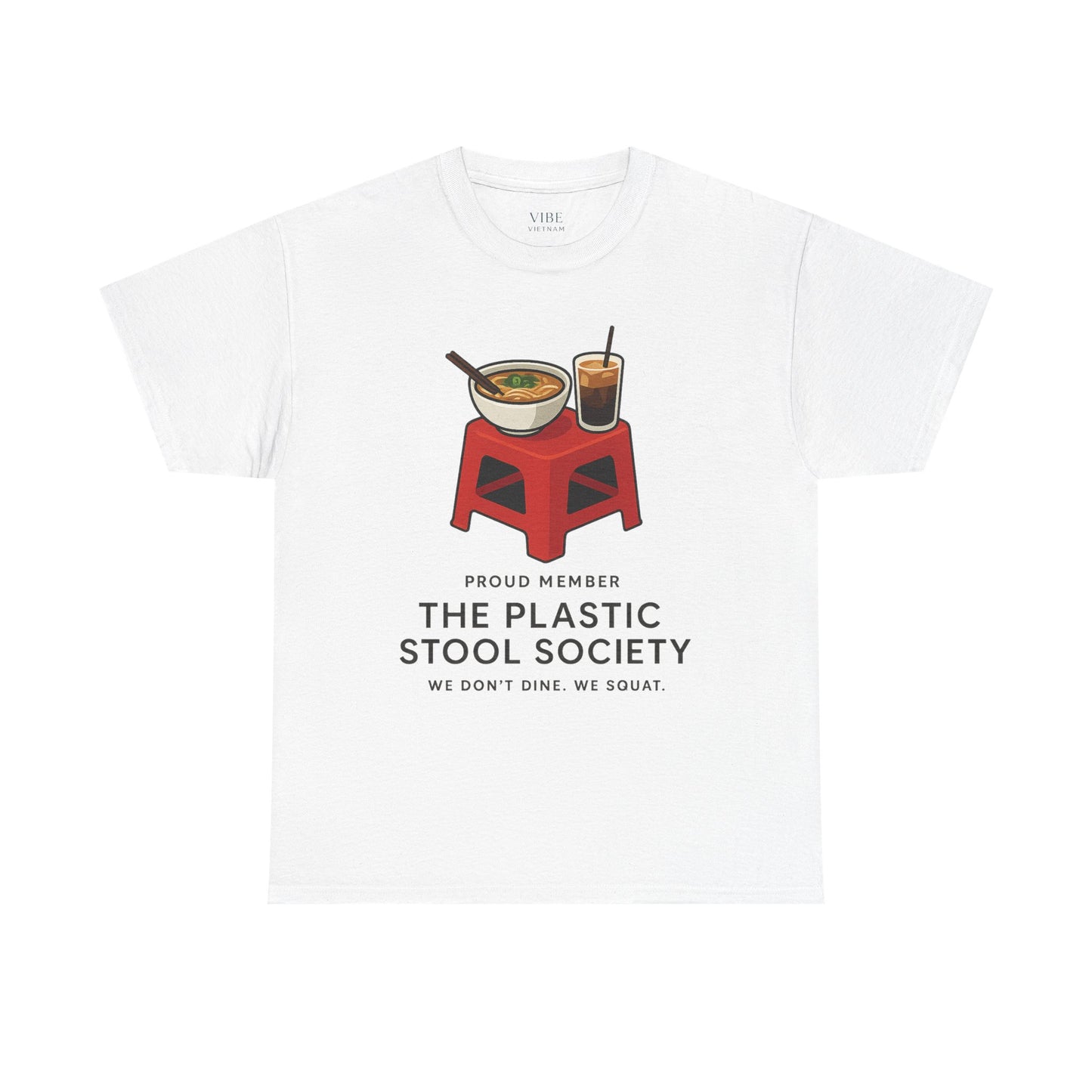 The Plastic Stool Society Tee - Ligh Version