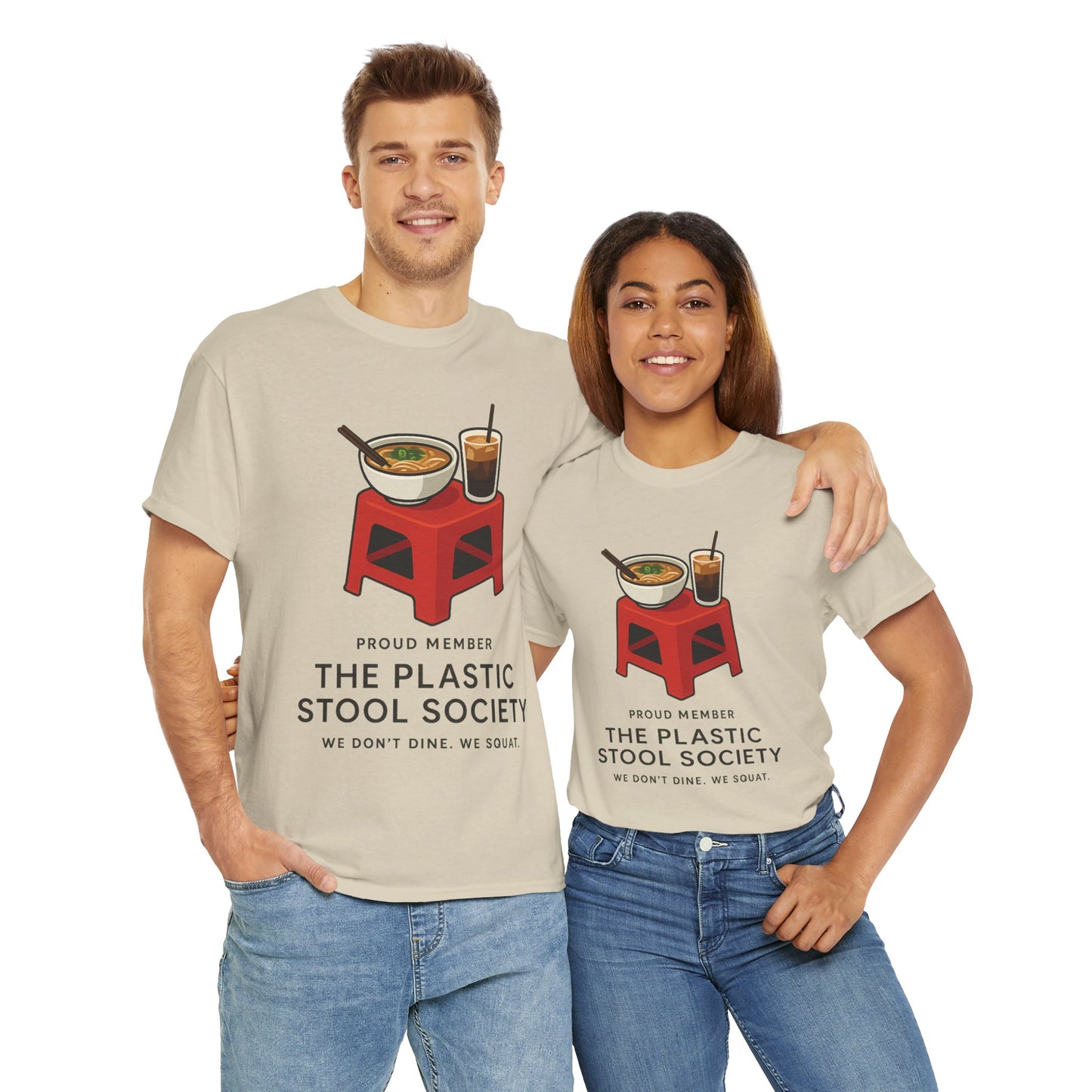 The Plastic Stool Society Tee - Ligh Version