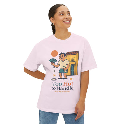 Too Hot to Handle Graphic Tee — Funny Summer Illustration T-Shirt