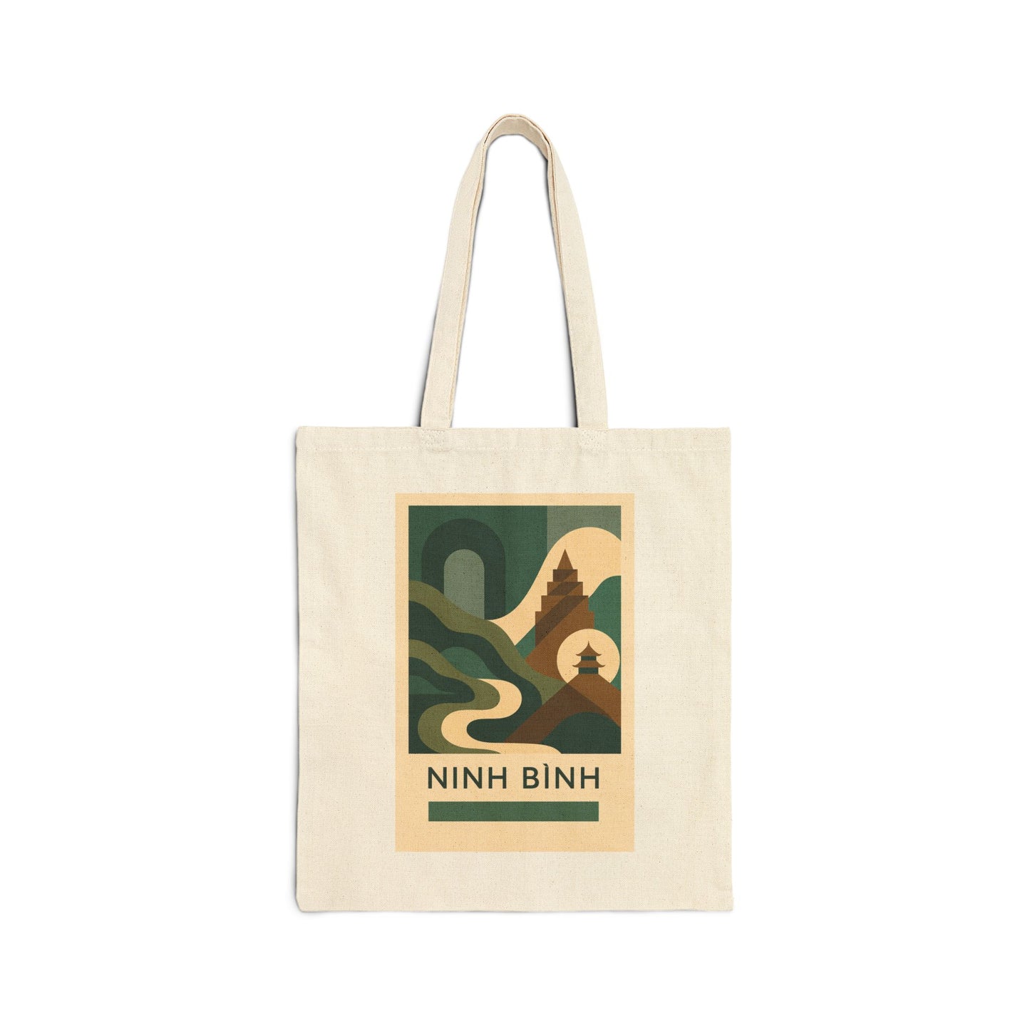 Ninh Bình Geometry Tote