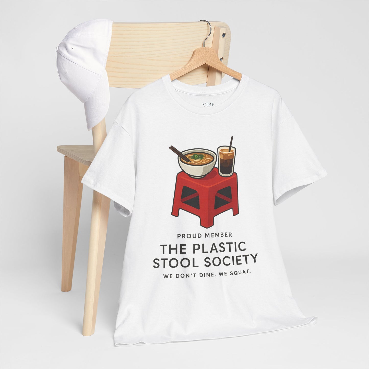 The Plastic Stool Society Tee - Ligh Version