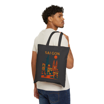 Electric Streets of Saigon Tote
