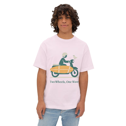 Two Wheels, One Wave Tee (Oversized)