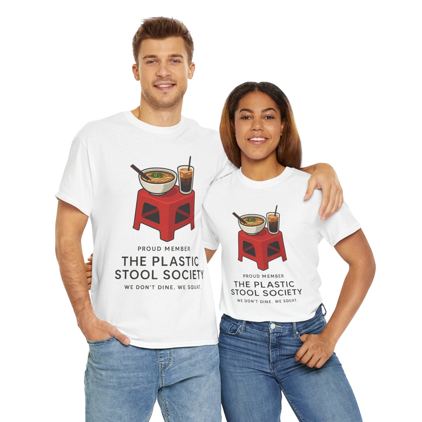 The Plastic Stool Society Tee - Ligh Version
