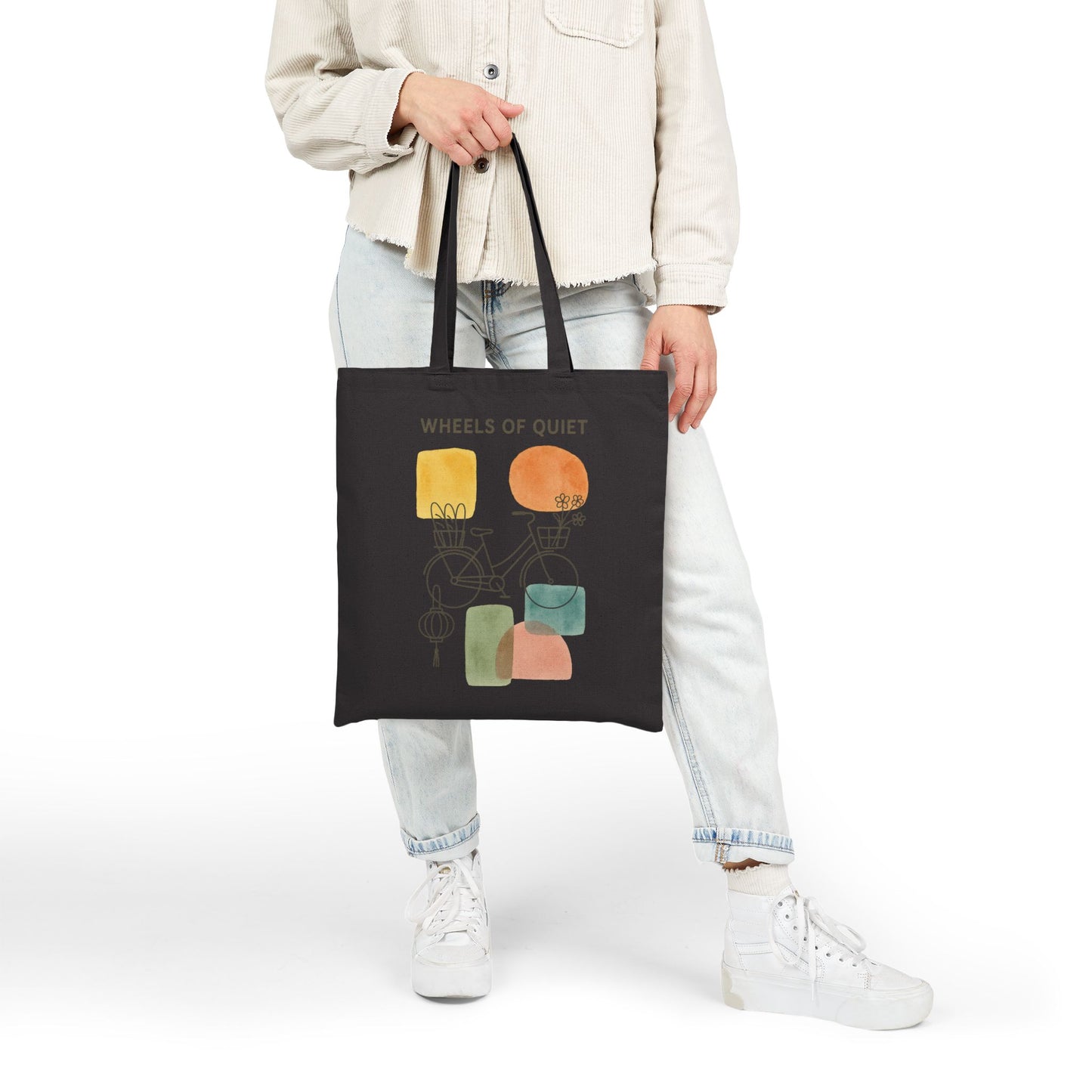 Wheels of Quiet Tote